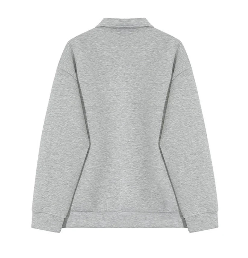 Double Zip Polo Jacke