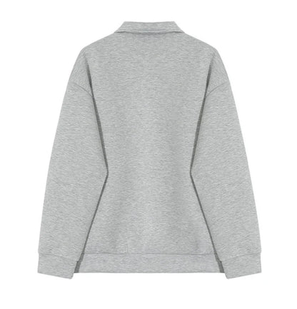 Double Zip Polo Jacke
