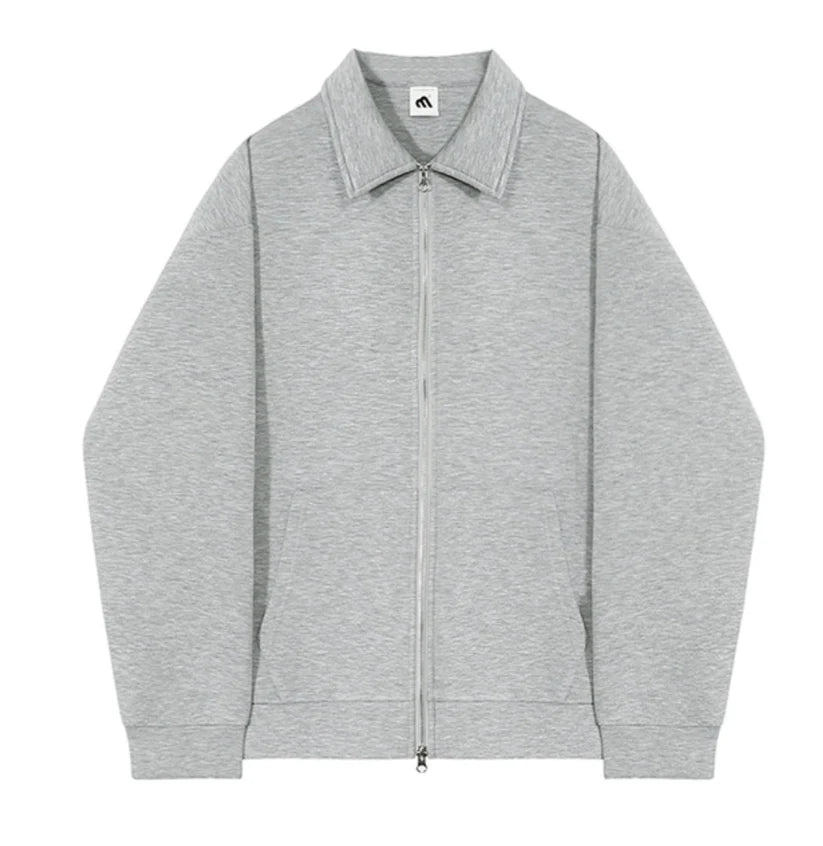 Double Zip Polo Jacke